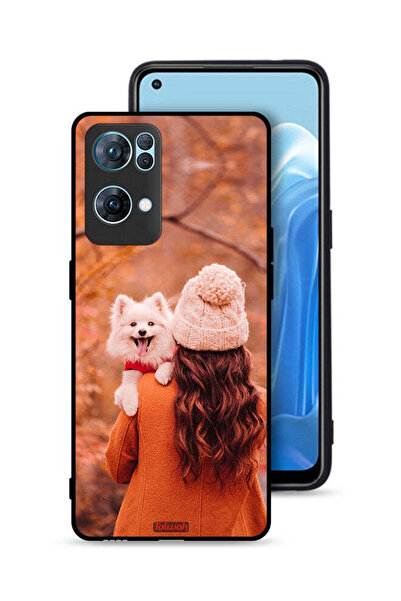 Tolwak غطاء حماية لهاتف Oppo Reno7 Pro 5G يحمل جروًا