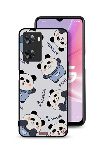 Tolwak غطاء حماية لهاتف Oppo A57s بنمط الباندا