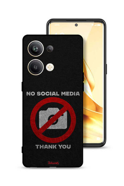 Tolwak غطاء حماية لهاتف Oppo Reno9 Pro Plus 5G لا يدعم وسائل التواصل الاجتماع...