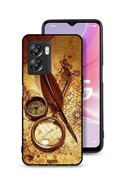 Tolwak غطاء حماية لهاتف OnePlus Nord N300 - بوصلة عتيقة