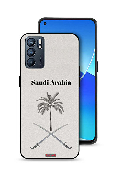 Tolwak غطاء حماية لهاتف Oppo Reno6 5G بشعار المملكة العربية السعودية