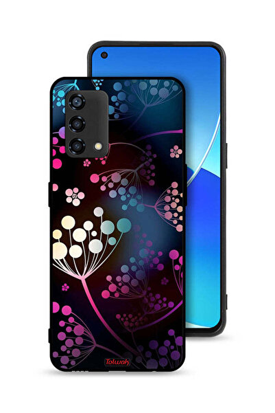 Tolwak غطاء حماية بنمط لهاتف Oppo Reno6 Lite