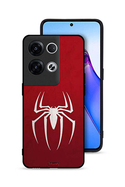 Tolwak Oppo Reno8 Pro Plus 5G Protective Case Cover Spider Icon