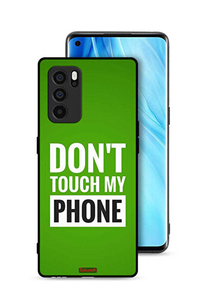 Tolwak جراب حماية لهاتف Oppo Reno6 Pro 5G - لا تلمس هاتفي