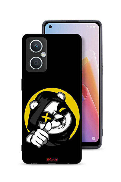 Tolwak جراب حماية لهاتف Oppo A96 5G (الصين) بتصميم قطة مارشميلو لطيفة