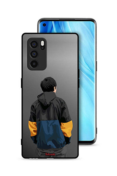Tolwak غطاء حماية لهاتف Oppo Reno6 Pro 5G بصورة فنية لولد