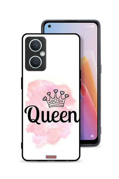 Tolwak غطاء حماية لهاتف Oppo A96 5G (الصين) بتصميم Queen Art