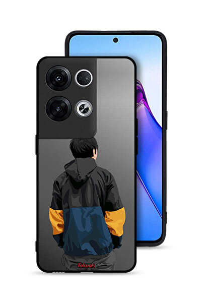 Tolwak غطاء حماية لهاتف Oppo Reno8 Pro Plus 5G، صورة فنية لولد