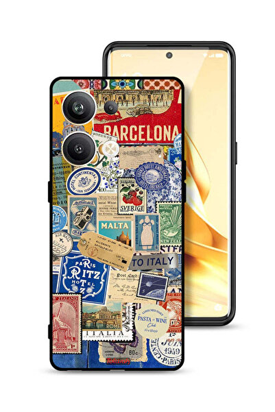 Tolwak ملصقات غطاء حماية لهاتف Oppo Reno9 Pro Plus 5G لمدن مختلفة