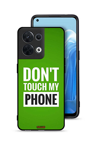 Tolwak جراب حماية لهاتف Oppo Reno8 5G، لا تلمس هاتفي