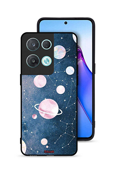 Tolwak Oppo Reno8 Pro 5G Protective Case Cover Space Art