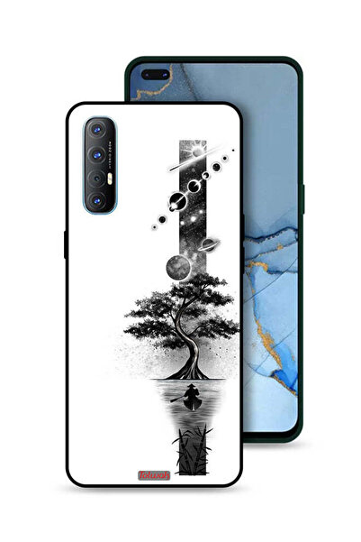 Tolwak Oppo Reno3 Pro 4G Protective Case Cover Earth Space Art