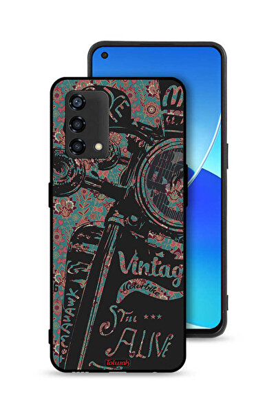 Tolwak غطاء حماية Oppo Reno6 Lite لدراجة نارية كلاسيكية