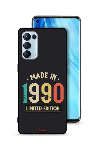 Tolwak غطاء حماية لهاتف Oppo Reno5 Pro 5G، إصدار محدود، صنع عام 1990