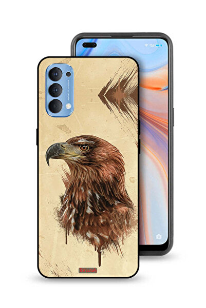Tolwak غطاء حماية لهاتف Oppo Reno4 4G - أفضل خلفية لـ Falcon