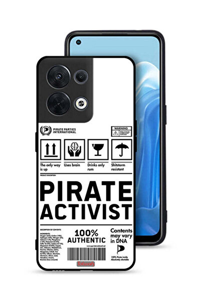 Tolwak غطاء حماية لهاتف Oppo Reno8 5G، ملصق ناشط خاص