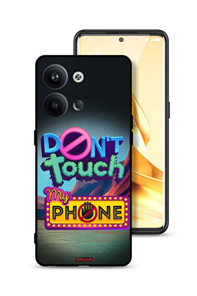 Tolwak Oppo Reno9 Pro 5G Protective Case Cover Do Not Touch My Phone