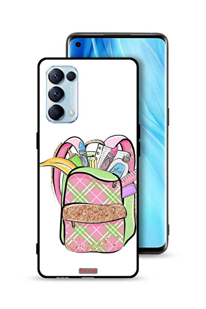 Tolwak غطاء حماية لهاتف Oppo Reno5 Pro 5G بتصميم حقيبة فتاة وحيد القرن