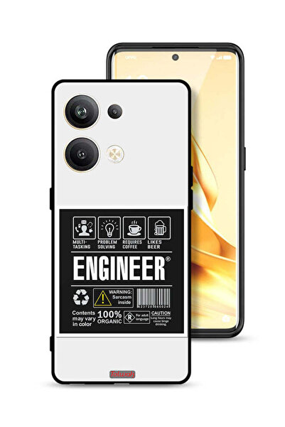 Tolwak غطاء حماية لهاتف Oppo Reno9 Pro Plus 5G - ملصق مهندس