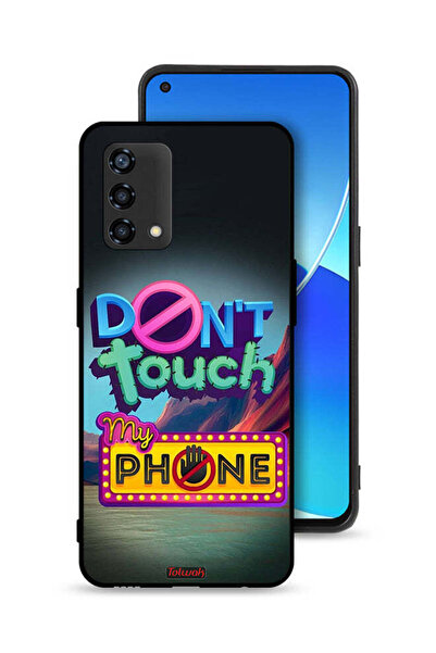 Tolwak جراب حماية لهاتف Oppo Reno6 Lite - لا تلمس هاتفي