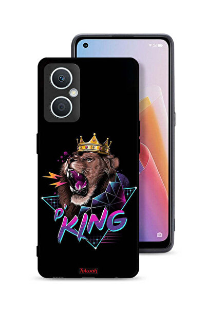 Tolwak غطاء حماية Oppo A96 5G (الصين) برسومات الأسد الملك
