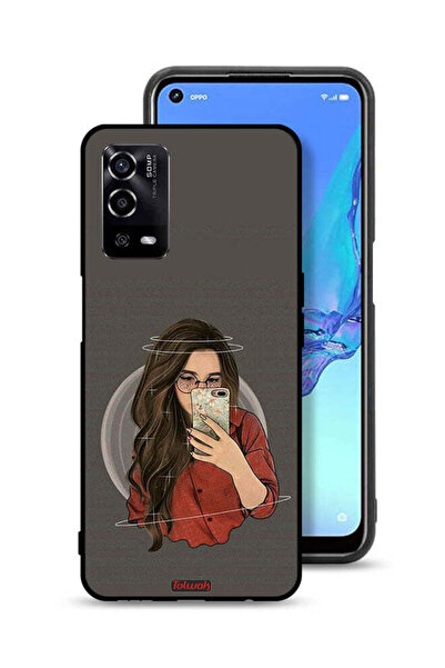 Tolwak غطاء حماية لهاتف Oppo A55 4G لالتقاط صور سيلفي