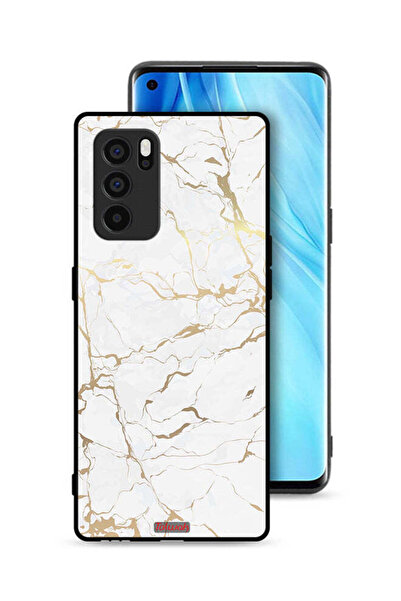 Tolwak غطاء حماية لهاتف Oppo Reno6 Pro 5G بنمط رخامي