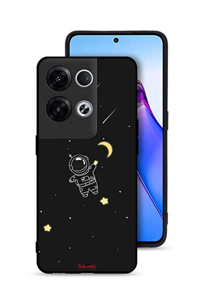 Tolwak Oppo Reno8 Pro Plus 5G Protective Case Cover Astronaut Art Clip