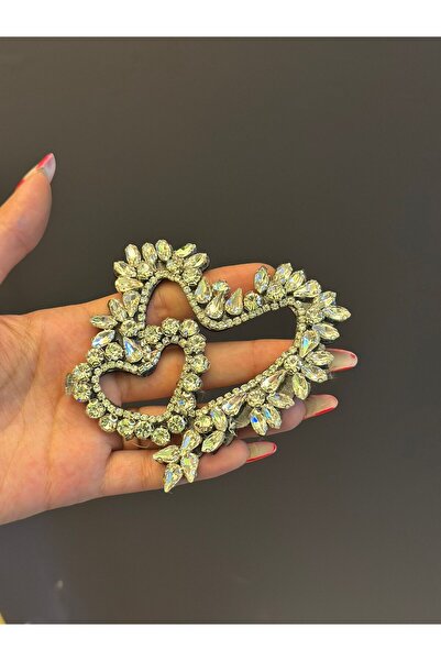 Gönülden Tasarım ACCESORIUL DE ÎMbrăcăminte CU CUSUT DE PIELE DE ZIRCON 10X10 CM