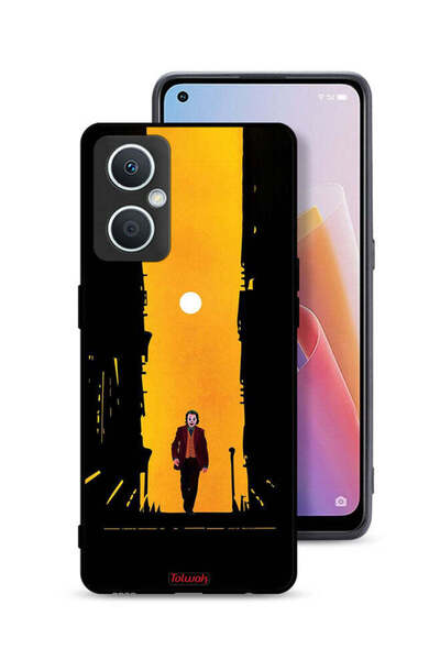 Tolwak غطاء حماية Oppo A96 5G (الصين) بتصميم جوكر، عمل فني رقمي تجريدي