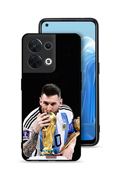 Tolwak غطاء حماية لهاتف Oppo Reno8 5G بتصميم ميسي