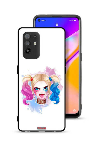 Tolwak غطاء حماية لهاتف Oppo F19 Pro Plus 5G برسومات هارلي كوين