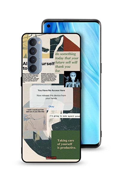 Tolwak غطاء حماية لهاتف Oppo Reno4 Pro 4G اسمح لنفسك بالنمو