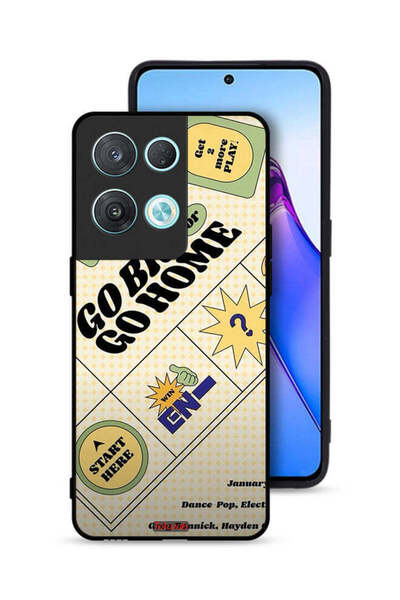 Tolwak Oppo Reno8 Pro 5G Protective Case Cover Go Big Or Go Home