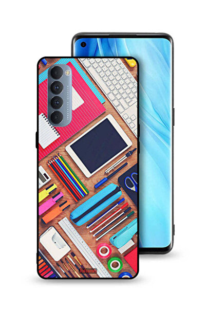 Tolwak غطاء حماية لهاتف Oppo Reno4 Pro 4G بتصميم فتاة هوبي ديسك