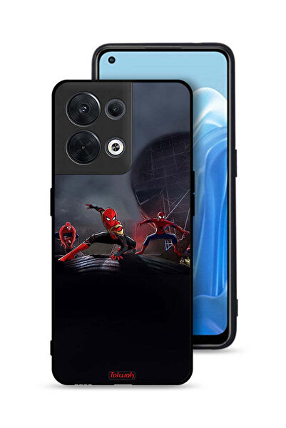 Tolwak غطاء حماية لهاتف Oppo Reno8 5G بثلاثة عناكب