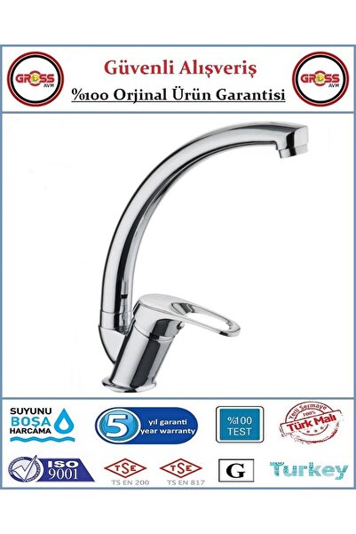 ŞENPRES Şenpres Hilal Mix Mutfak Evye Bataryası - 40'lık Kartuş - 5 Yıl Garan...