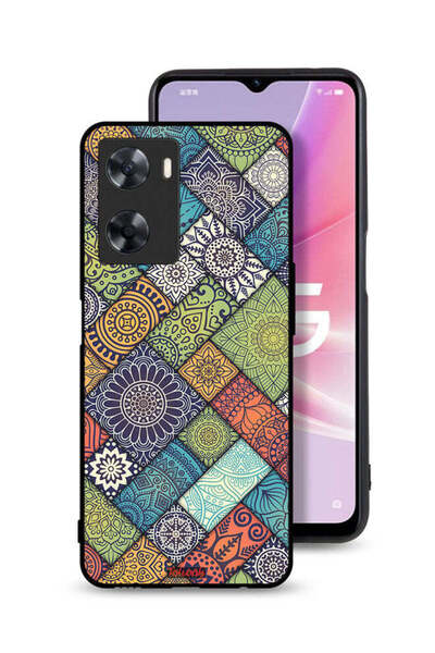 Tolwak غطاء حماية لهاتف Oppo A57s بنمط ماندالا