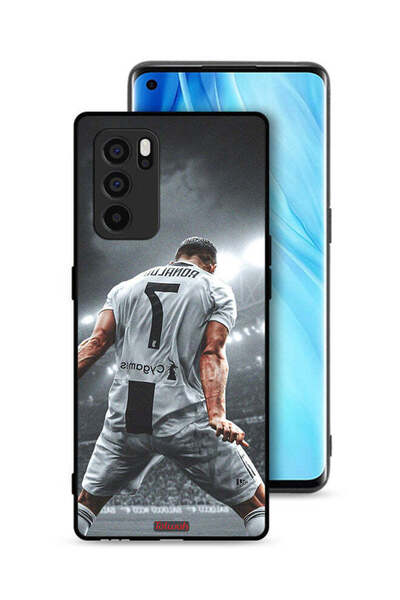Tolwak غطاء حماية لهاتف Oppo Reno6 Pro 5G بطبعة احتفال كريستيانو رونالدو