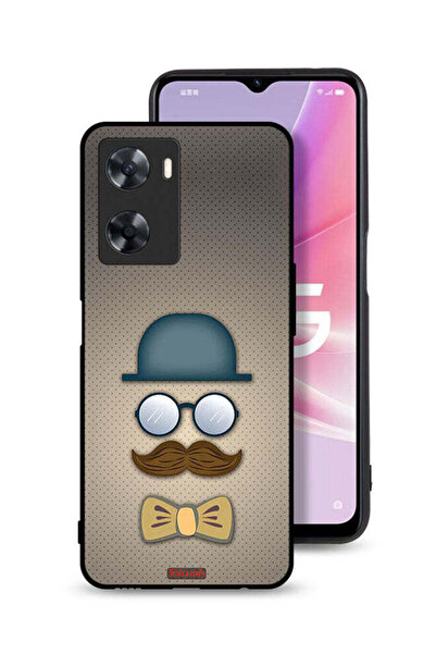 Tolwak غطاء حماية Oppo A57s بتصميم رأس الرجل