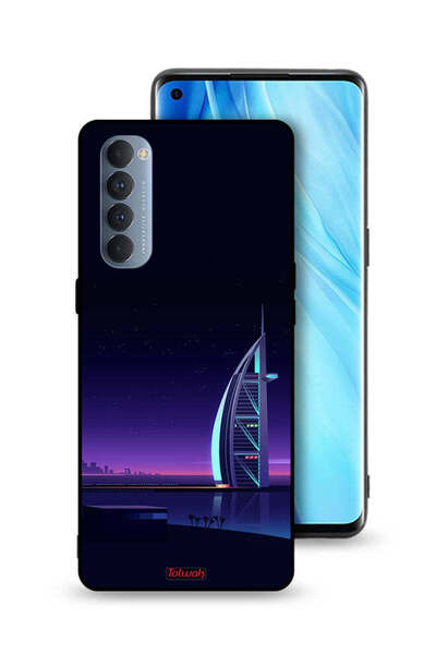 Tolwak غطاء حماية لهاتف Oppo Reno4 Pro 4G - فن برج العرب الرقمي