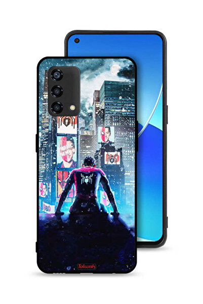 Tolwak غطاء حماية لهاتف Oppo Reno6 Lite - Spider-Man