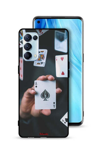 Tolwak غطاء حماية لهاتف Oppo Reno5 Pro 5G - بطاقات