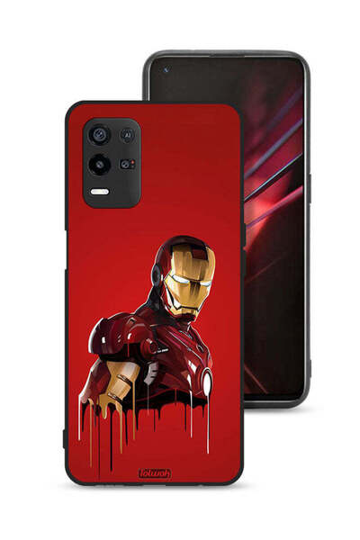 Tolwak غطاء حماية Oppo K9x بتصميم الرجل الحديدي