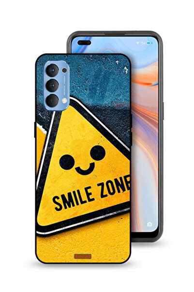 Tolwak غطاء حماية لهاتف Oppo Reno4 4G Smile Zone