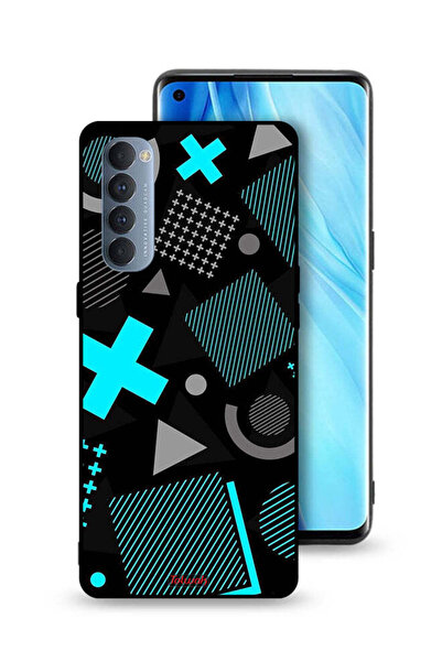 Tolwak غطاء حماية لهاتف Oppo Reno4 Pro 4G برسومات أيقونات لعبة الحبار