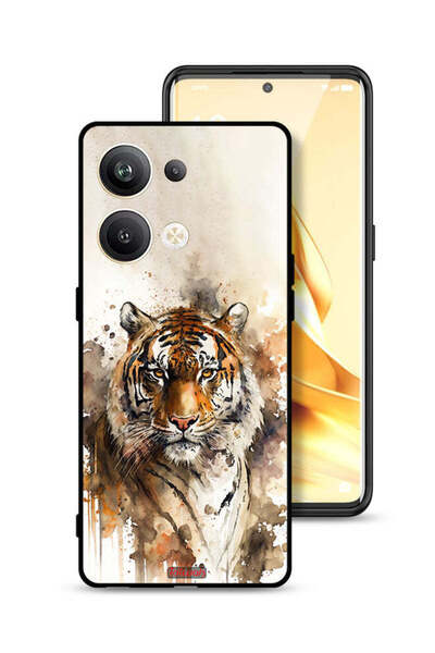 Tolwak غطاء حماية لهاتف Oppo Reno9 Pro Plus 5G بنقشة الفهد التجريدي