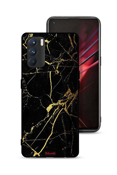 Tolwak غطاء حماية لهاتف Oppo K9 Pro - رخام متصدع