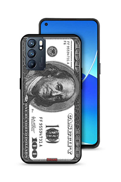 Tolwak غطاء حماية لهاتف Oppo Reno6 5G بنقشة الدولار