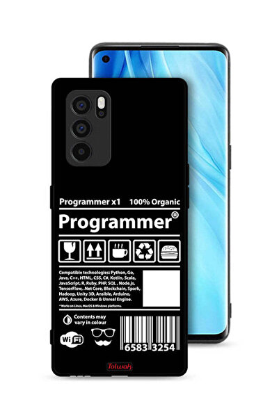 Tolwak غطاء حماية وملصق مبرمج لهاتف Oppo Reno6 Pro 5G